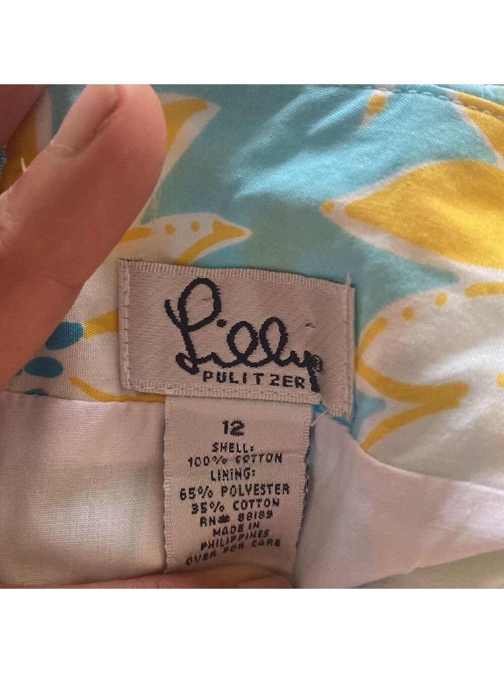 Lilly Pulitzer white label skirt - Picture 5 of 5
